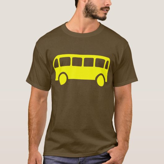 スクールバス Tシャツ (正面)