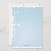 スクールバックパック招待状 招待状 (裏面)