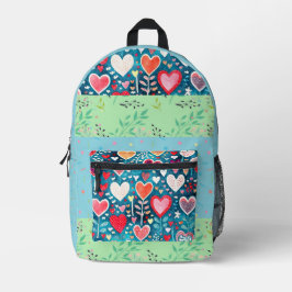 スクールバックパック プリントバックパック