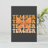 スクールバック教師感謝Bowコケッティ 招待状 (スタンド正面)