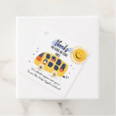 スクールバ感謝していスの運転手は、余分なマイルに行く フェイバータグ (インサイチュ)