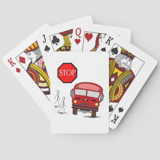 スクールバ遊ストランプ トランプ (裏面)