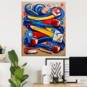 スクールビベス ポスター (ホームオフィス)