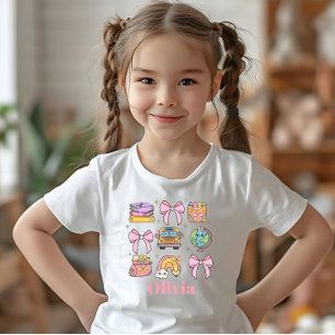 スクールピンクボウズ スクール用品 名入れ Tシャツ