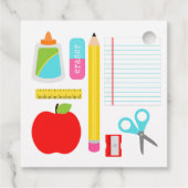 スクールブックキッズメッセージカード フェイバータグ (裏面)