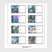 スクールブックシール – Avatar シール (シート)