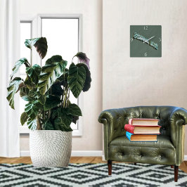 スクールブラッツ–3D スクエア壁時計