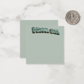 スクールブラッツ–3D ノートカード (正面/裏面インサイチュ)