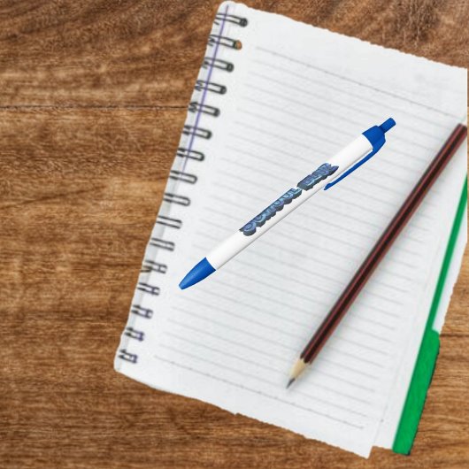 スクールブラッツ–3DIIペン 青ボールペン