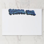 スクールブラッツ–3DII ペーパーパッド (正面)