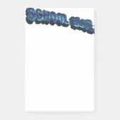 スクールブラッツ–3DII ポストイット (正面)