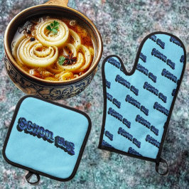 スクールブラッツ–3DII 鍋つかみ&鍋敷きセット