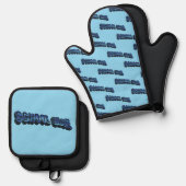 スクールブラッツ–3DII 鍋つかみ&鍋敷きセット (正面/裏面)