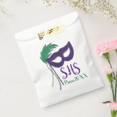 スクールプロムダンスダンスマスカレードボールマスクマルディグラ フェイバーバッグ (封をした状態)