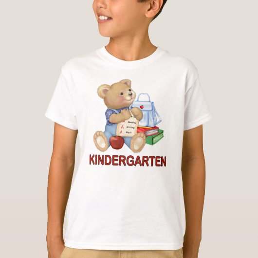スクールベア – 幼稚園 Tシャツ (正面)