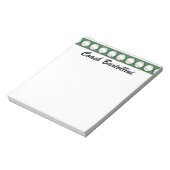 スクールベースボールノートパッド – SRF ノートパッド (回転)