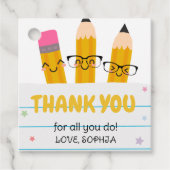 スクールペンシル先生鑑賞サンキュー広場 フェイバータグ (正面)