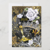 スクールホームカミングプロムダンス 招待状 (正面)