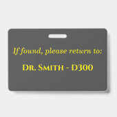 スクールホールパス バッジ (裏面)