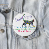 スクールホールパス/猫 – SRF 缶バッジ (インサイチュ)