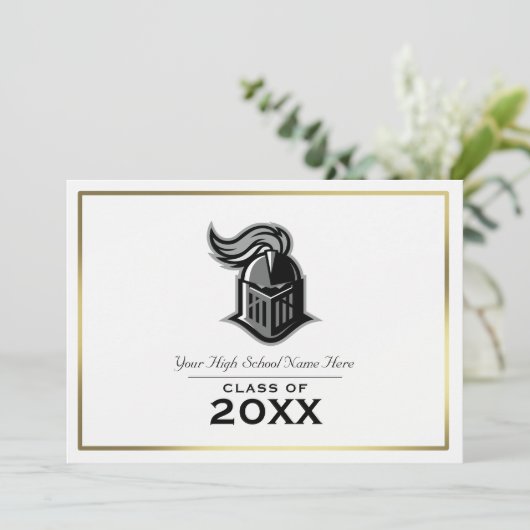 スクールマスコット卒業パーティー 招待状 (スタンド正面)