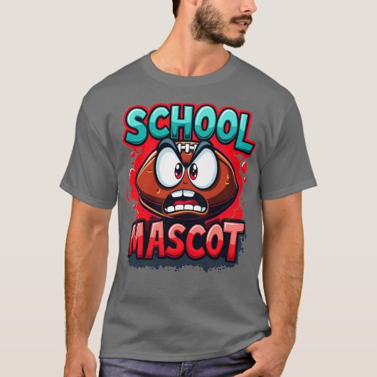 スクールマスコット アメリカン Tシャツ (正面)