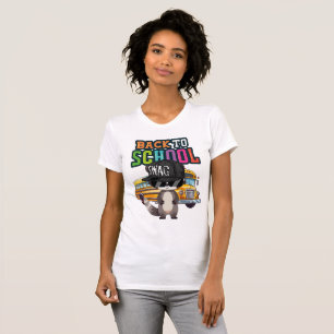 スクールラクーン Tシャツ