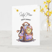 スクールリーバーススチームパンクバックパック カード (黄色い花)