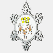 スクールロック スノーフレークピューターオーナメント (右)