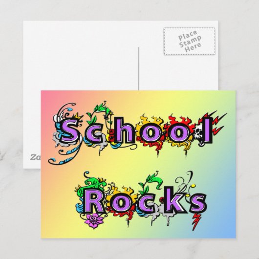 スクールロック ポストカード (正面/裏面)