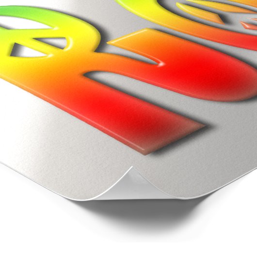 スクールロック – 平和ポスター ポスター (角)