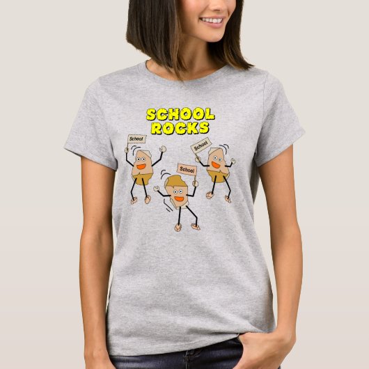 スクールロック Tシャツ (正面)