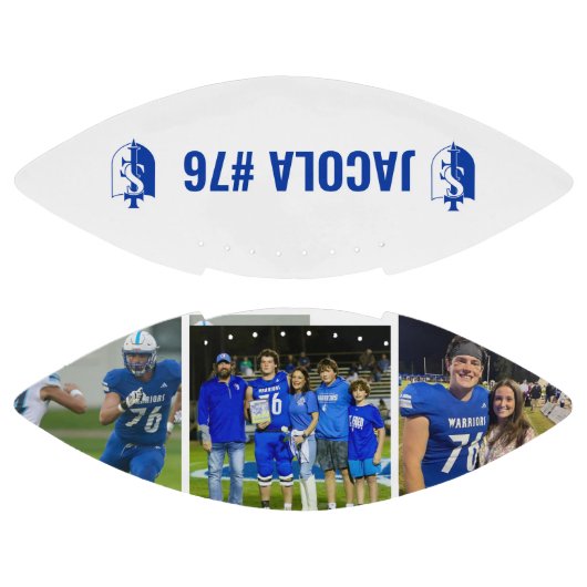 スクールロパーソナライズされたゴフットボールのギフト アメリカンフットボール (パネル)