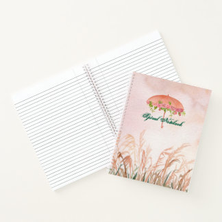 スクール必需品: 8.5"x11" ワイド罫線 ノートブック