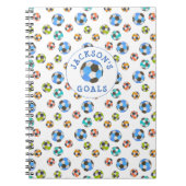 スクール サッカー カスタム ノートブック (正面)