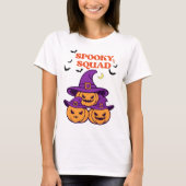スクー不気味ドハロウィンTシャツ Tシャツ (正面)