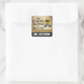 スクー素晴らしル・バス・ドライバー |ヴィンテージ スクエアシール (バッグ)