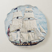 スクー航海のナー船 ラウンドクッション (裏面)