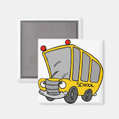 スクー間抜けルバス マグネット (正面/裏面)