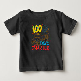 スクー頭が切れるルバス100日Tシャツ ベビーTシャツ