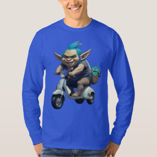 スクー風変わりターを踏む Tシャツ