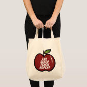 スクー食べク教えの先生のためのRepeatトートバッグ トートバッグ (正面(商品))