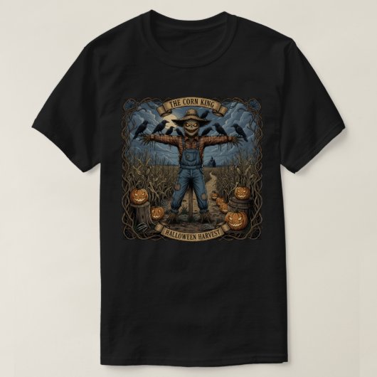 スケアクロウの幽霊 Tシャツ (デザイン正面)
