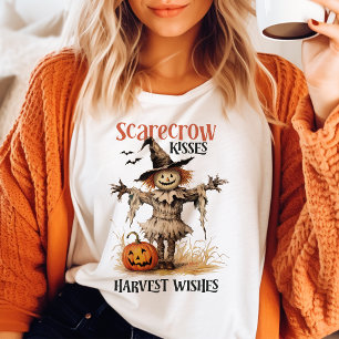 スケアクロウ キッス 収穫の願い ヴィンテージ ハロウィン トライブレンドTシャツ