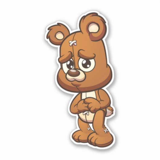 スケアベアー – スカレディ シール (正面)