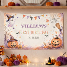スケアリーカボチャのハロウィンお誕生日おめでとう