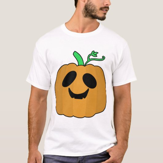 スケアリーカボチャハロウィンV2 Tシャツ (正面)