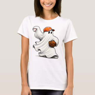 スケアリー・ブー・ゴースト・ベースボール・スイング・ハロウィン Tシャツ