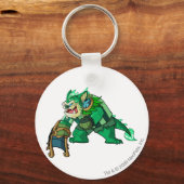 スケイスマラカ選手 キーホルダー (正面)