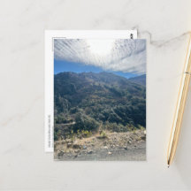 スケグウェイ、アラスカ山景色はがき